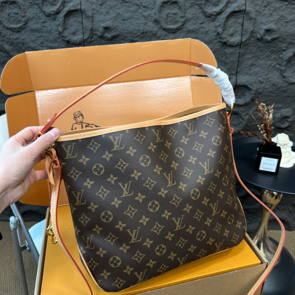 Louis new arrival vintage Delightful bag size: 34*28cm