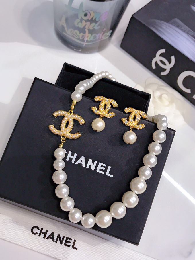 Cc new arrival necklace + earing sets 010 - Image 6