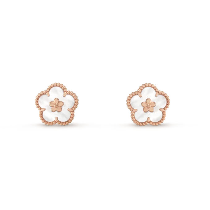 Lucky Spring Earrings, Plum