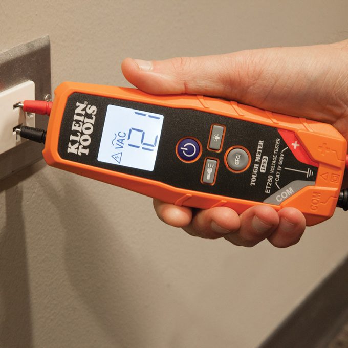Klein Tools ET250 Voltage Meter, AC Voltage and DC Voltage Tester - Image 6