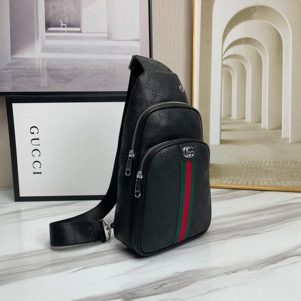 GG new arrival man bag size : 17x30x8 cm