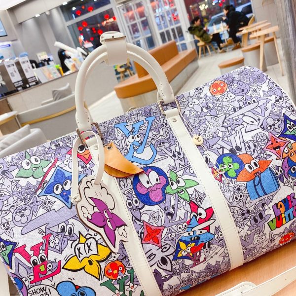 Louis M21863  KEEPALL BANDOULI??RE 50 bag size: 50*29*23 cm