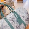 Louis N50069 KEEPALL BANDOULI??RE 50 Damier Salt bag size: 50*29*23 cm