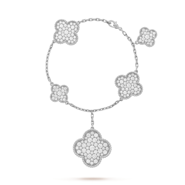 Magic Alhambra bracelet, 5 charms