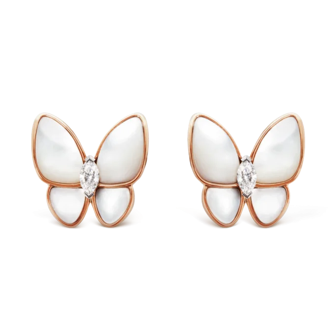 Two Butterfly Earrings