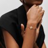 Star Blossom rose gold and diamond bracelet