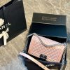 CC new arrival Leboy caviar leather size: 25 cm