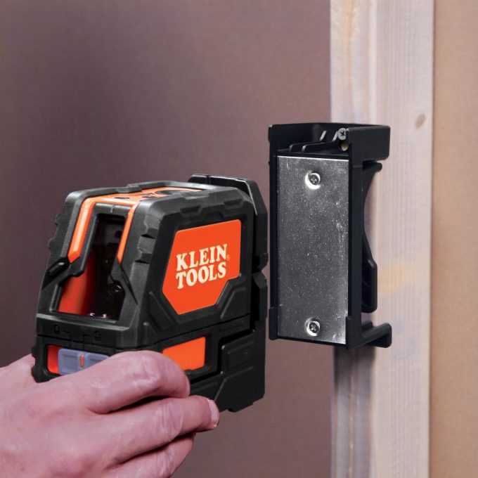 Klein Tools 93LCLS Cross Line Laser Level with Plumb Spot, Self-Leveling, Includes Magnetic Mounting Clamp - Image 8