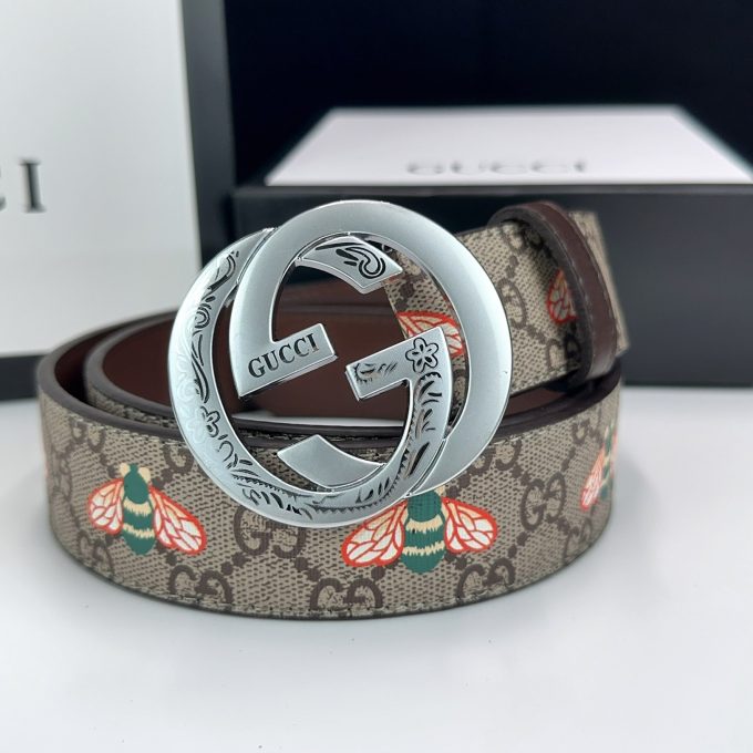 Printed double G Fashion Belt - Image 9