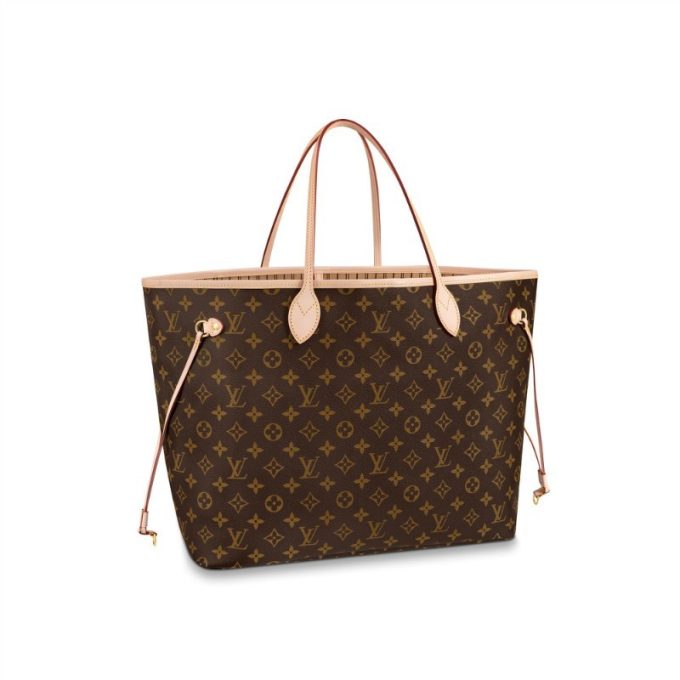 L-bag Monogram Canvas Neverfull GM M40990 Beige