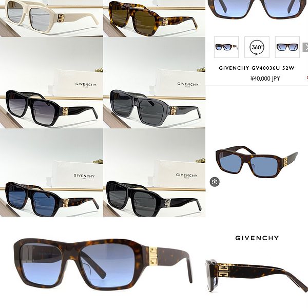 GIVENCH* Eyewear SIZE: 56-17-135