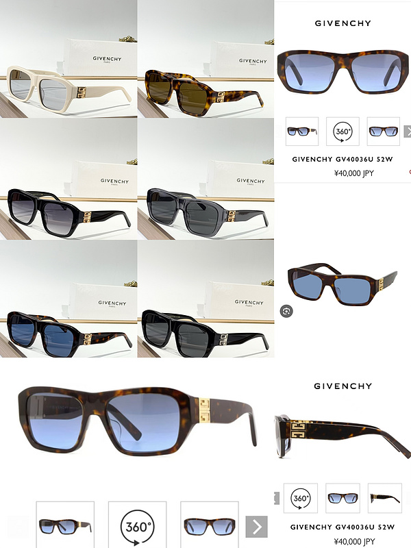 GIVENCH* Eyewear SIZE: 56-17-135