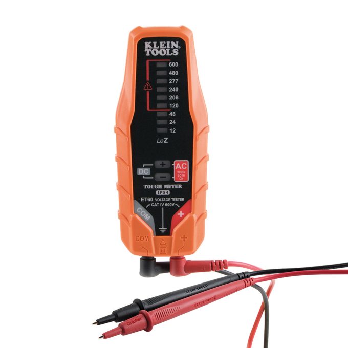Klein Tools ET60 Electronic AC?DC Voltage Tester, 12 to 600V - Image 2