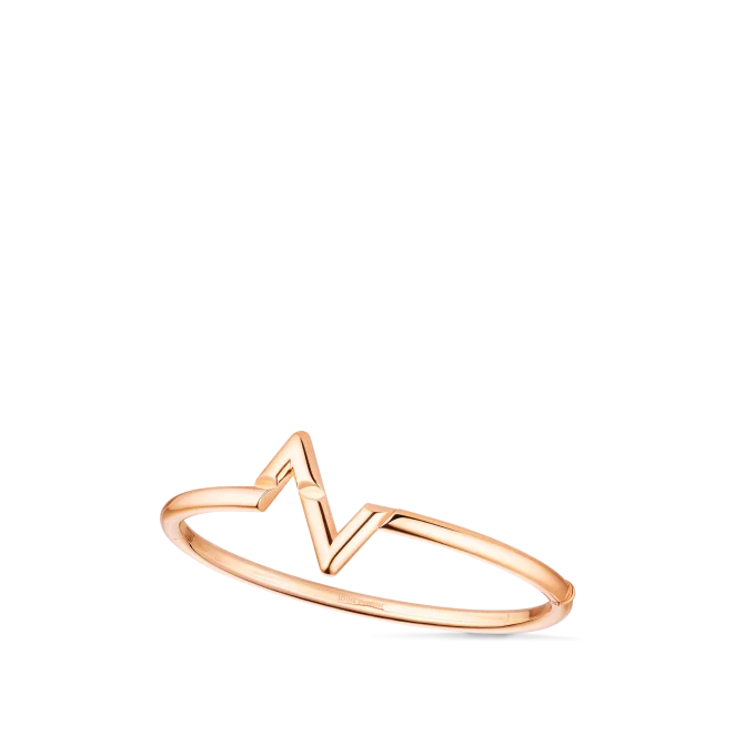 Louis Volt Upside Down Rose Gold Bracelet - Image 2
