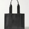 CHL Woody medium embroidered leather tote Bag