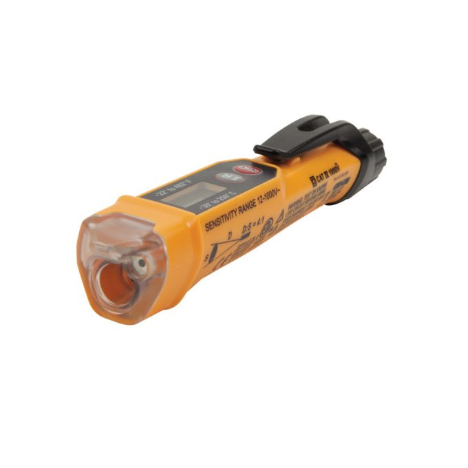 Klein Tools NCVT-4IR Non-Contact Voltage Tester with Infrared Thermometer Tests AC Voltage and IR Temperature - Image 3