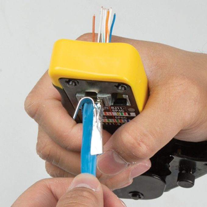 Klein Tools VDV826-705 Pass-Thru Modular Data Plugs, RJ45-CAT6A, Shielded (STP), 50-Pack - Image 13