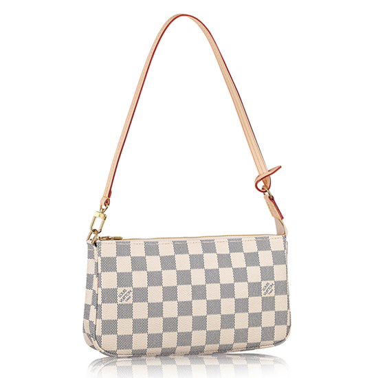 L N41207 Pochette Accessoires Damier Azur Canvas