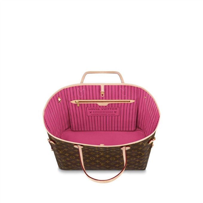 L M41180 Neverfull GM Shoulder Bag Monogram Canvas - Image 3