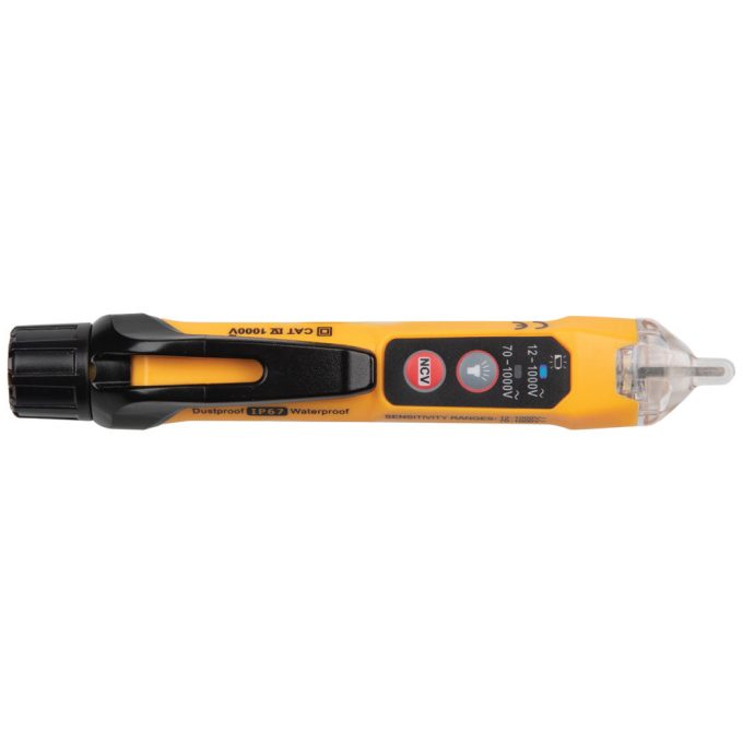 Klein Tools NCVT3P Dual Range Non-Contact Voltage Tester with Flashlight, 12 - 1000V AC - Image 4