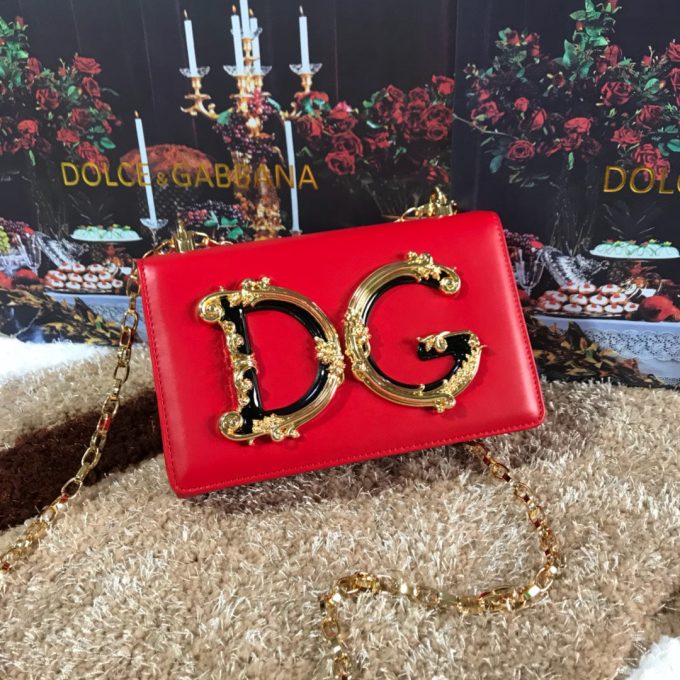 D AND G Girls Phone Bag In Smooth Calfskin - Image 15
