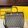 Fen new arrival peekabo tote bag size；35*30 cm