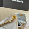 Cc new arrival 25s hobo silver bag size: 25*20  cm