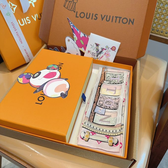 Louis new arrival twilly silk scarf - Image 5