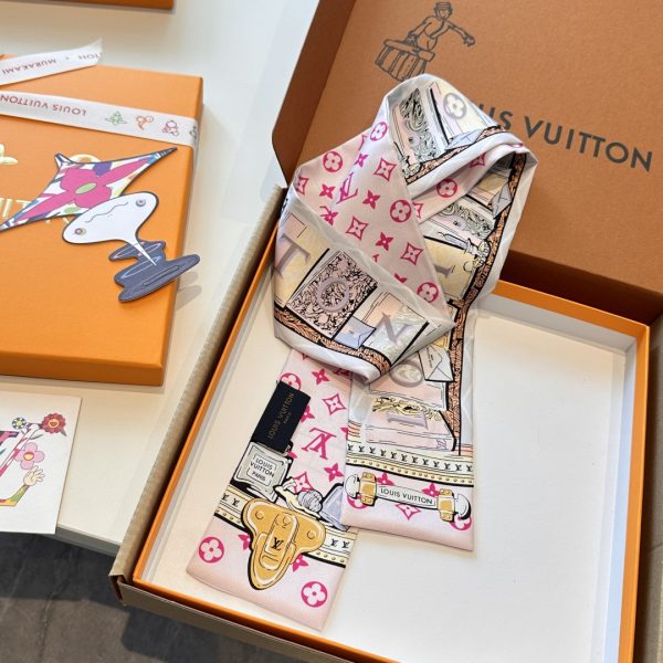 Louis new arrival twilly silk scarf