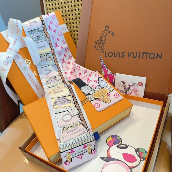 Louis new arrival twilly silk scarf