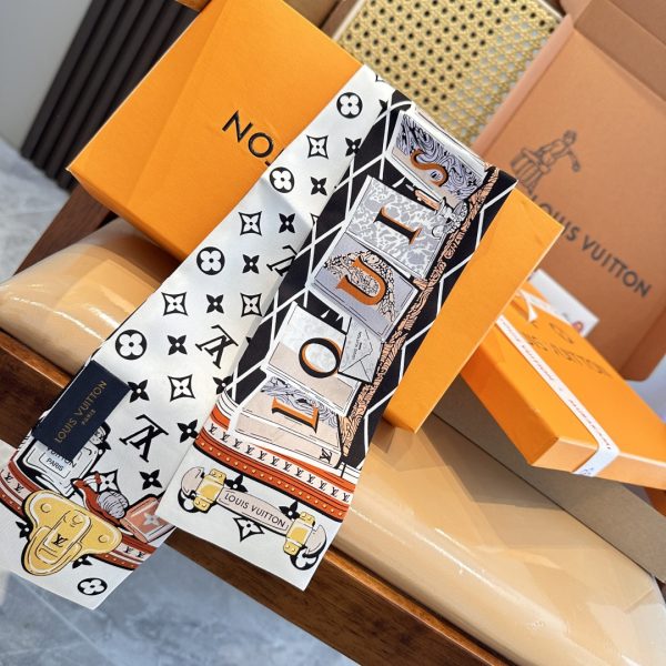 Louis new arrival twilly silk scarf