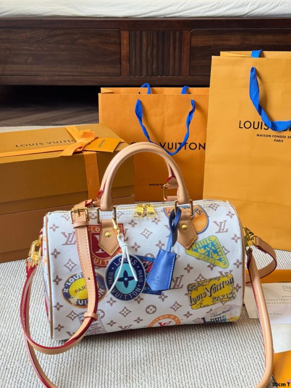 Louis new arrival fight mode speedy bag size: 30 cm
