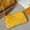 Louis new arrival yellow speedy bag size:40 cm