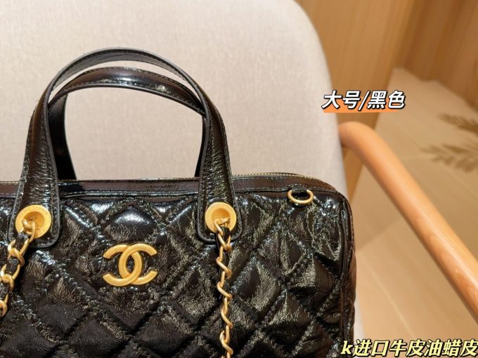 CC new arrival 25A Maxi vintage chain bag - Image 14