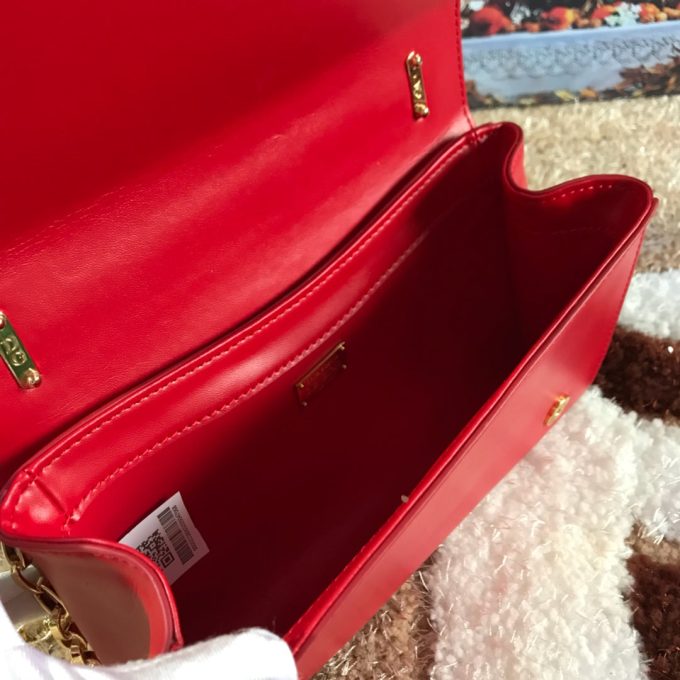 D AND G Girls Phone Bag In Smooth Calfskin - Image 18