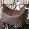 L N41603 Neverfull MM Shoulder Bag Damier Ebene Canvas