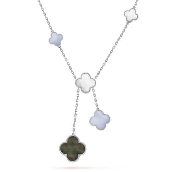 Magic Alhambra Necklace, 6 Charms