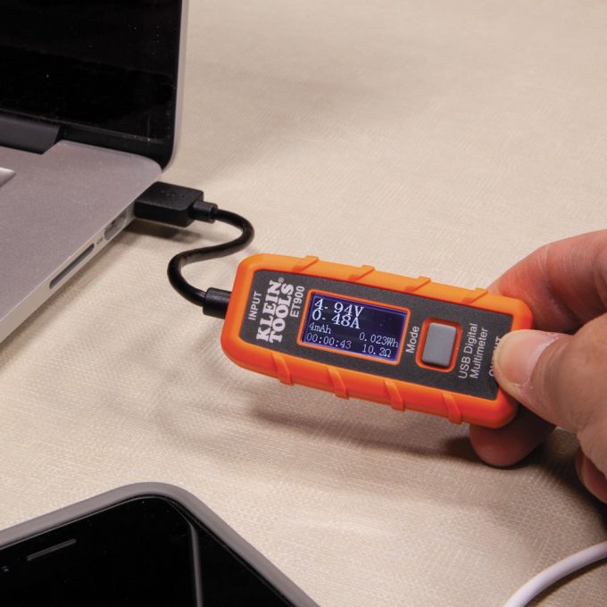 Klein Tools ET900 USB Digital Meter, USB-A (Type A) - Image 7