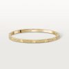 car The London Love Bracelet With 4 Diamonds Small Model-4mm Width