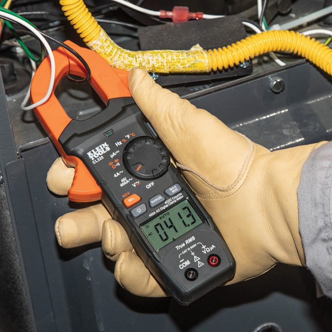 Klein Tools CL320 HVAC Digital Clamp Meter, AC Auto-Ranging 400 Amp - Image 9