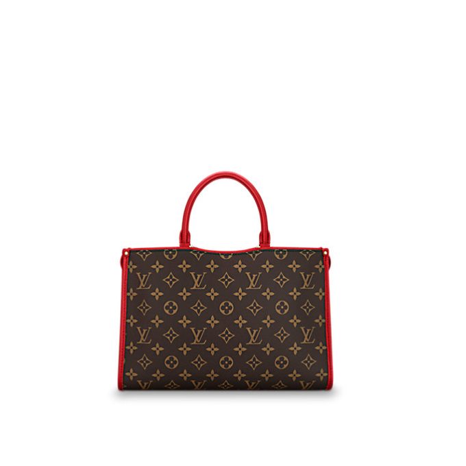 L-bag Monogram Canvas POPINCOURT PM RED - Image 2