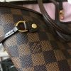 L N41603 Neverfull MM Shoulder Bag Damier Ebene Canvas