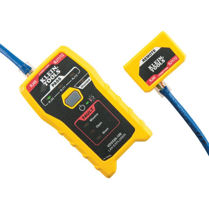 Klein Tools VDV526-100 LAN Explorer Data Cable Tester with Remote - Image 3