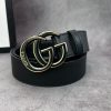 2 Colors  printed letter leather belt