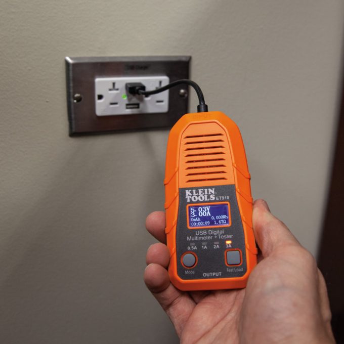 Klein Tools ET910 USB Digital Meter and Tester, USB-A (Type A) - Image 7