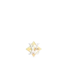 Idylle Blossom Yellow and White Gold and Diamond Reversible Single Stud Earrings