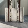 CH winter new styles Woody tote bag white