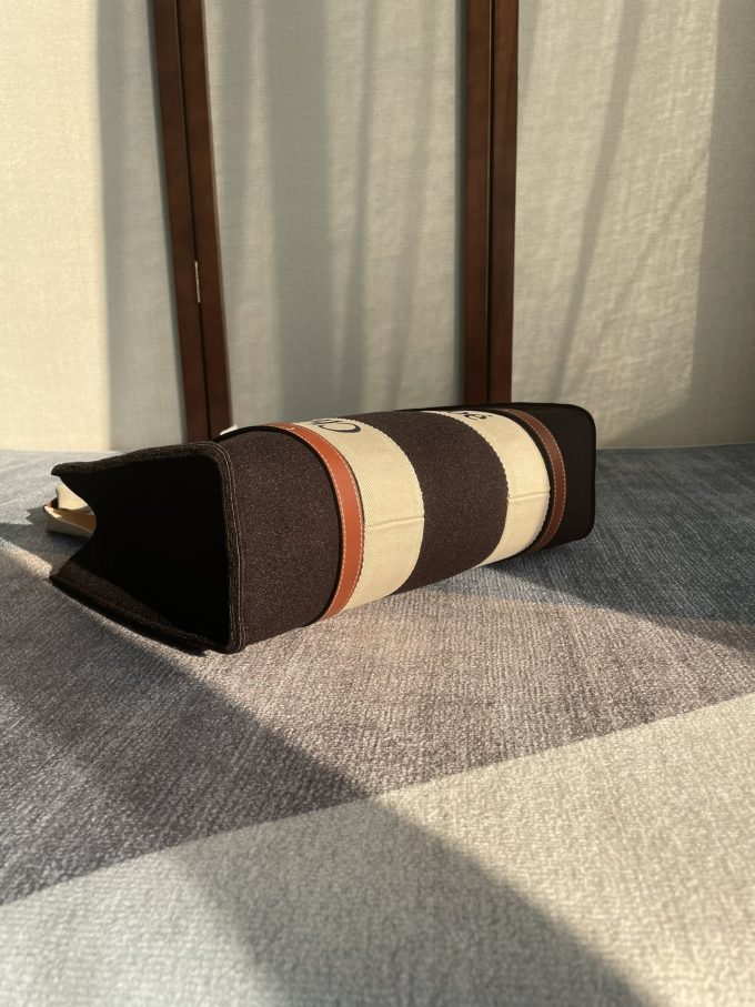 CH winter new styles Woody tote bag brown - Image 6