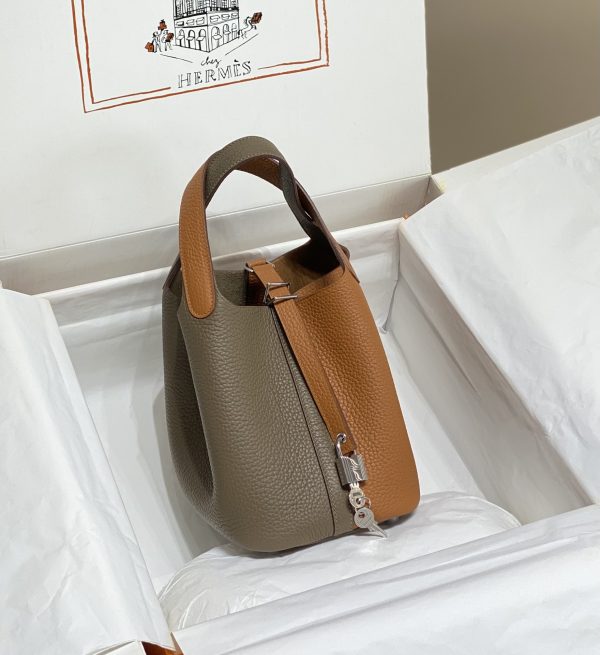 Her new arrival picotin togo leather 02 size: 18 cm