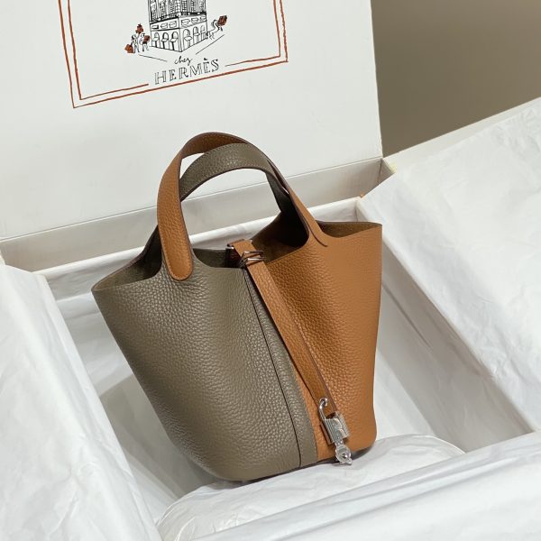 Her new arrival picotin togo leather 02 size: 18 cm